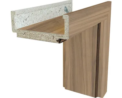 Obrázek produktu pro Obložková zárubeň Solodoor 80 P šířka 100 mm ořech