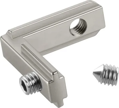 Produktbild von Eckverbinder, Innenwinkel und Außenwinkel für Konstruktionsprofile – Perfekt für NUT 6 & NUT 8 (12, 20x20)