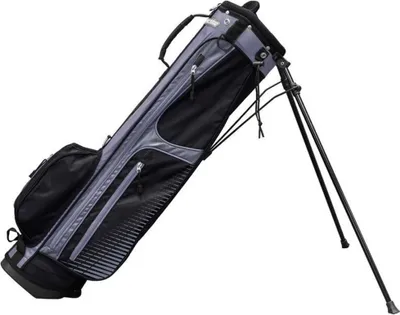 Image de Longridge - Sac support pour clubs de golf RD2241 (taille unique) (Noir/Argent)