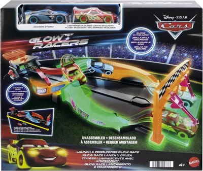 Image de Ensemble De Pistes De Course De Nuit Cars