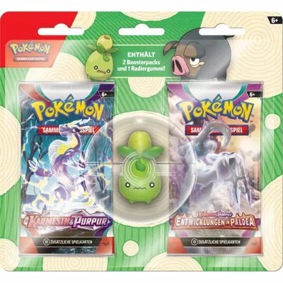 Produktbild von Amigo Pokemon Back to School Eraser Blister