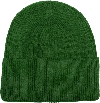 Produktbild von styleBREAKER Uni Strickmütze mit Rippenmuster und breiter Krempe | Doppelt gestrickte Beanie Wintermütze | Warme Feinstrick Haube für Damen und Herren in vielen Farben