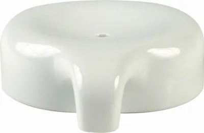 Produktbild von Authentics Paon Seifenschale, Seifenablage, Seifenhalter, Porzellan, Weiß, 20006