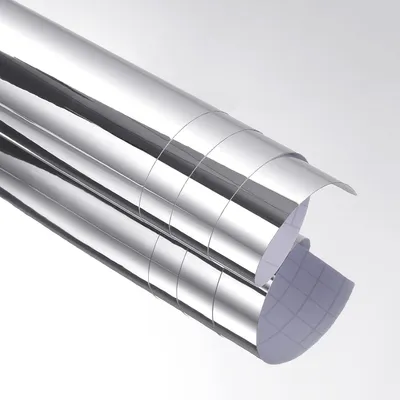 Imagen del producto de Película adhesiva para espejos, 30 cm x 1500 cm, resistente al agua, para paredes y muebles