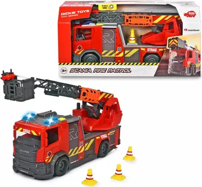 Zdjęcie produktu dla Dickie SOS straż pożarna Scania 371-6017