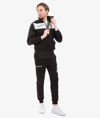 Image de XL noir/blanc (nero/bianco)| Givova Tuta Visa Survêtement