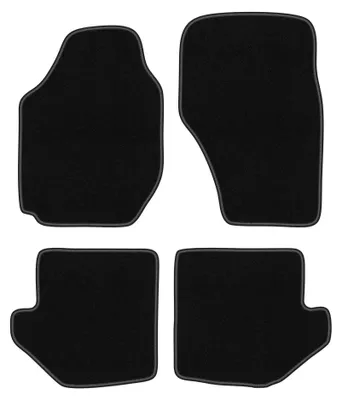 Obrázek produktu pro Velurové autokoberce pro: Toyota RAV4 I 1994-2000 (SUV) – sada 4 ks, černé, na míru – Wielganizator BASIC