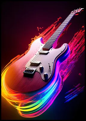 Produktbild von Plakat 67,5x95cm Starke Metallische Spielweise