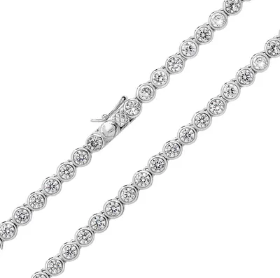 Produktbild von 925 Sterling Silber Damen - Armband - 18cm*5mm; TRS16934L7