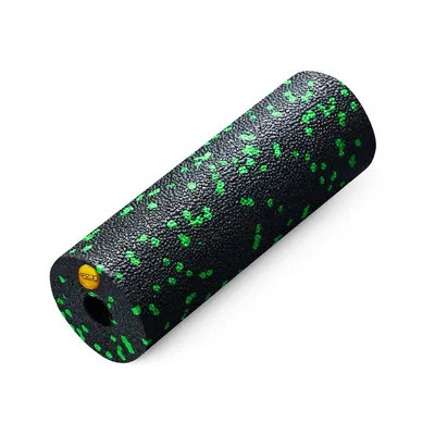 Produktbild von 4FIZJO MINI EPP 15 cm Massageroller glatt, für Training und Rehabilitation, schwarz-grün