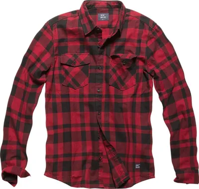Image de Chemise Vintage Industries Austin, rouge, S