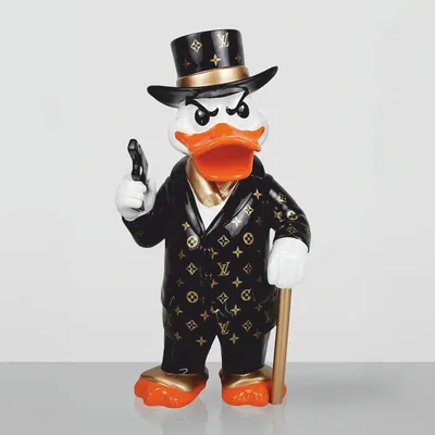 Obrázok produktu pre Casa Padrino dekoratívna socha kačica v. 120 cm - Veľká záhradná dekorácia