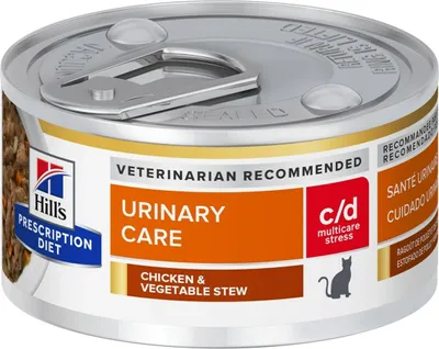 Produktbild von HILL'S PD Feline c/d Urinary Stress Stews - Katzen Nassfutter - 82 g