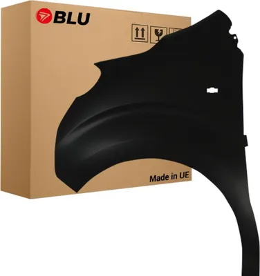 Immagine prodotto di BLU Parafango compatibile con Peugeot Expert III 3 EXY Sinistra Schwarz SchwarzOnyx | 2016-2025 | Anteriore | Verniciato | Pronto per il montaggio | Acciaio
