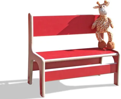 Produktbild von Rote Kinderbank