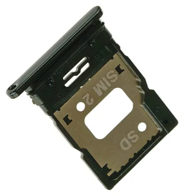 Produktbild von Xiaomi Mi 11 lite Sim Karten Halter Tray Fach (Truffle Black), Schwarz