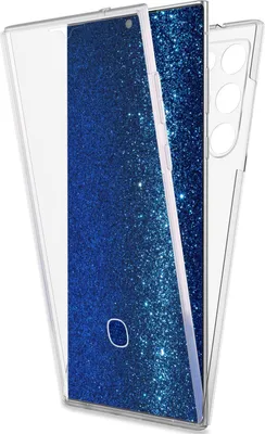 Obrázok produktu pre Priehľadný kryt pre Samsung Galaxy S22 Ultra - 360° ochrana mobilného telefónu tvrdé puzdro smartphone