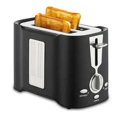 Produktbild von Toaster,6 Stufen Auftaufunktion schlitztoaster，2 Toastschlitze, Krümelschale, Schwarz