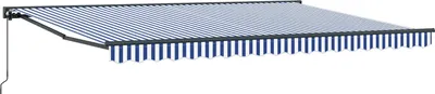 Immagine prodotto di Struttura della tenda Blu e Bianco 450 × 300 cm