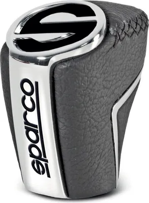 Produktbild von Gałka dźwigni zmiany biegów Sparco Classic z aluminium imitującego skórę o chromowanym wyglądzie