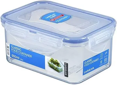 Productafbeelding van LocknLock Classic 600ml 151 x 108 x 69 mm HPL811 - 3er Set