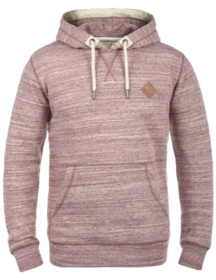 Produktbild von SOLID SDKevin Herren Kapuzenpullover Hoodie Pullover mit Kapuze Kordelzug Rippbündchen Kängurutasche Baumwollmischung Regular fit