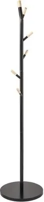 Produktbild von Garderobe mit 6 haken metall schwarz  - 5 five simply smart
