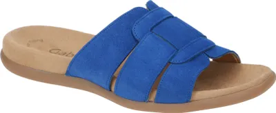 Produktbild von Gabor 23.704 Damen Pantoletten - Zehentrenner Pantolette blau Freizeit NEU
