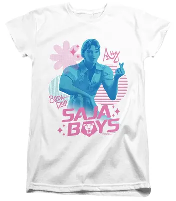 Produktbild von K-Pop Demon Hunters - "Romance" T-Shirt für Damen, Anliegend TV42898 (XXL) (Weiß)