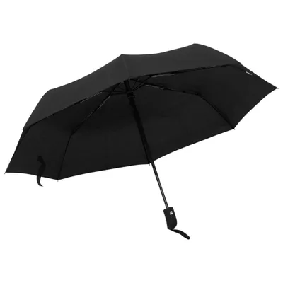 Zdjęcie produktu dla Vidaxl Regenschirm falten automatisch 95 cm schwarz faltbar