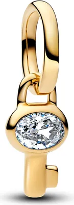Produktbild von PANDORA ME Mini-Charm-Anhänger Schlüssel, IP Gold