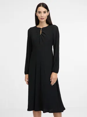 Obrázok produktu pre Orsay Schwarzes Damen-Midikleid 1001042A00877__S