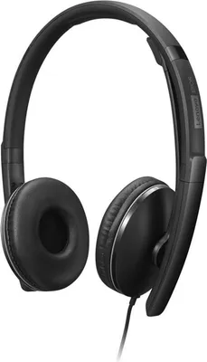 Produktbild von Lenovo 4XD1M39029, Kabelgebunden, 20 - 20000 Hz, 148 g, Kopfhörer, Schwarz