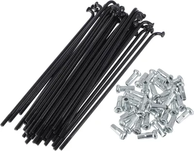 Productafbeelding van Fiets spaakset, staal, 13G, 104 mm, 36 stuks, voor fietswielen