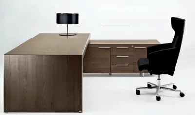 Produktbild von Eckschreibtisch Schubladen Eckschreibtisch Tisch Kanzlei Praxis Einrichtung Büro