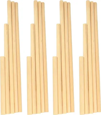 Immagine prodotto di 20 bastoncini di legno per macramè