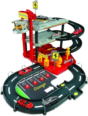 Immagine prodotto di Parcheggio multipiano Bburago Ferrari incl. 2 veicoli