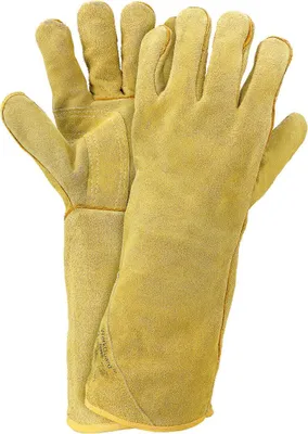 Produktbild von Ansell Schweißerhandschuhe aus Spaltleder mit Polyamid-Fasern