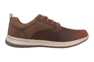 Obrázok produktu pre Skechers Delson Antigo 65693-CDB pánske hnedé tenisky – Air Cooled Memory Foam