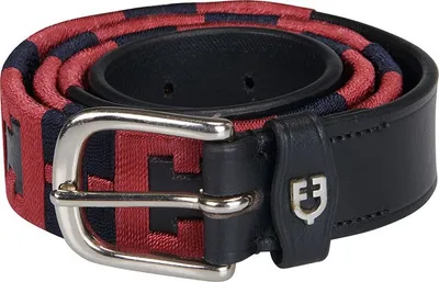 Image de Ceinture Equestro Polo H rouge et noire, 75 cm rouge et noire, 75 cm