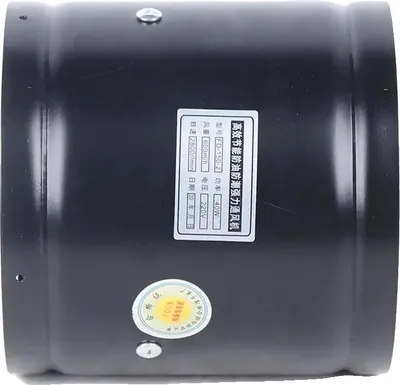 Produktbild von Axialventilator, hohe Effizienz, leiser Betrieb, schwarz