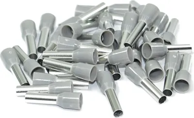 Produktbild von Aderendhülsen einzeln Querschnitt 4 mm² 10 mm Kabelhülsen 100 Stück isoliert
