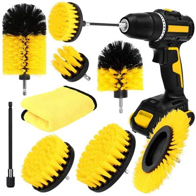 Immagine prodotto di Set di 8 accessori per spazzole per trapano