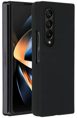 Imagen del producto de Funda Trasera de Silicona Lí­quida para Samsung Galaxy Z Fold 4 -