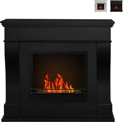 Obrázek produktu pro DIVINA FIRE WASHINGTON, Volně stojící krb,ethanol, Černá, Vnitřní, 4,5 - 5 h, 1,8 l
