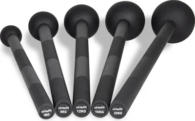 Produktbild von VirtuFit Macebell Set Schwarz 4 bis 12 kg aus robustem Stahl