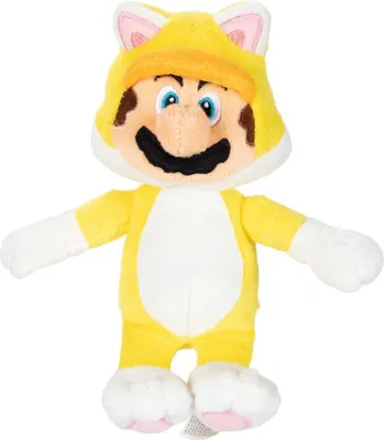 Produktbild von Nintendo Super Mario Plsch Cat Mario, ca. 18 cm