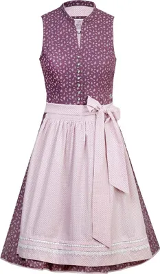 Produktbild von Dirndl Miriam 58cm Länge pflaume/altrosa 32