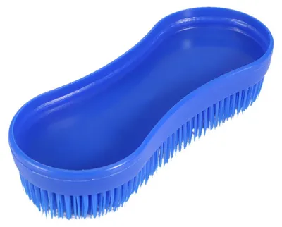 Image de Brosse pour chevaux, brosse en silicone, peigne doux pour l'écurie
