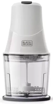 Obrázok produktu pre Black & Decker BXCH260E, 0,5 L, Priehľadná, Biela, Plast, Nerezová oceľ, 260 W, 220-240 V